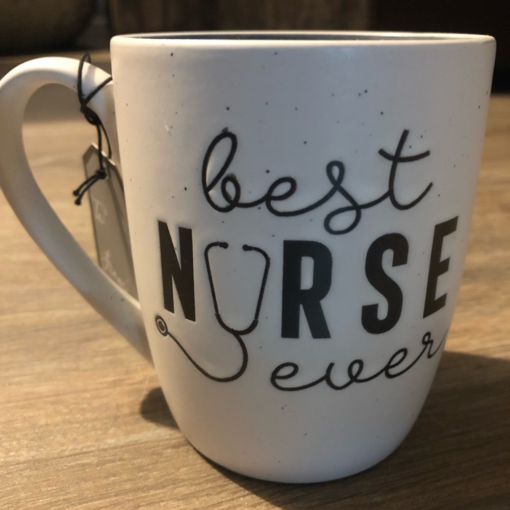 Mug and wine glass for nurses